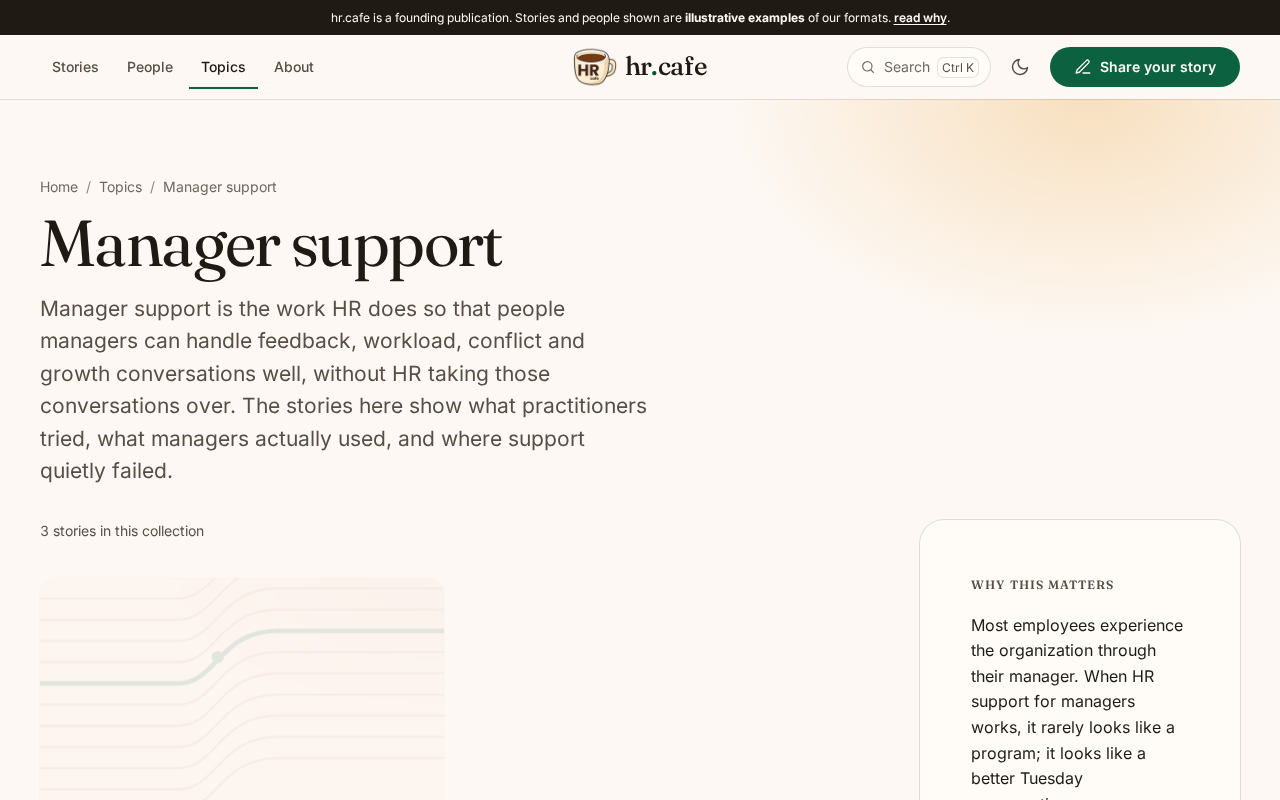 Screenshot: Inside a topic